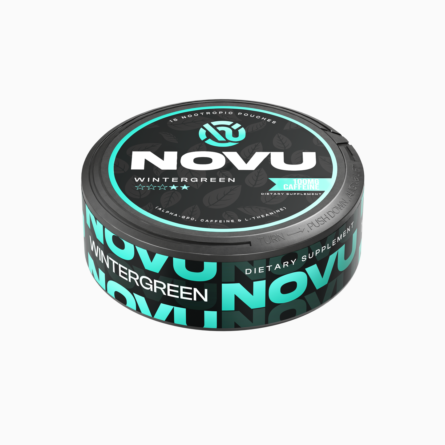 NOVU Nootropic Pouches 4-Pack Bundle